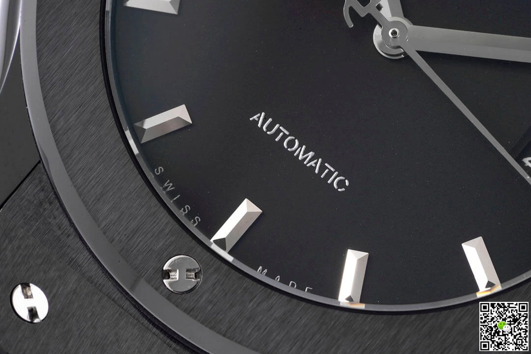 GSF Hublot Classic Fusion 542.CM.1171.RX GS Factory 1:1 Best Edition Replica Watch Black Leather Strap